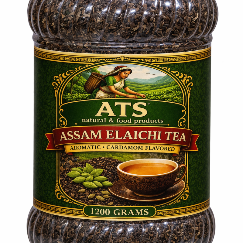 Assam Elachi Tea - 1200 GRAM